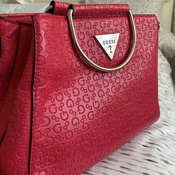 Guess? Hot Pink Logo Crossbody Purse - Picture 3 of 7